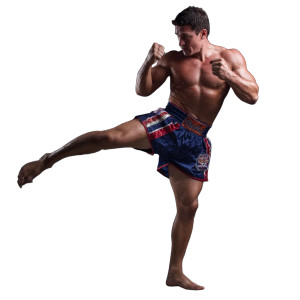Muay Thai Fighter V13 Vinyl Car Decal Sticker – Waterproof & UV-Resistant 3.4133333333333336"