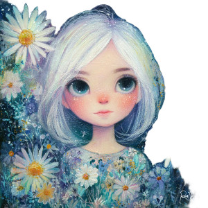 Ethereal Flower Girl Vinyl Car Decal Sticker – Waterproof & UV-Resistant 3.4133333333333336" Ethereal Flower Girl Vinyl Car Decal Sticker – Waterproof & UV-Resistant 3.4133333333333336"