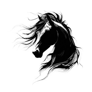 Horse Silhouette V2 Vinyl Car Decal Sticker – Waterproof & UV-Resistant 3.4133333333333336" Horse Silhouette V2 Vinyl Car Decal Sticker – Waterproof & UV-Resistant 3.4133333333333336"