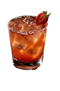 Strawberry Margarita Shot Vinyl Car Decal Sticker – Waterproof & UV-Resistant 4.4