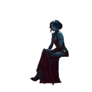 Regal Sith Woman Vinyl Car Decal Sticker – Waterproof & UV-Resistant 3.4133333333333336" Regal Sith Woman Vinyl Car Decal Sticker – Waterproof & UV-Resistant 3.4133333333333336"