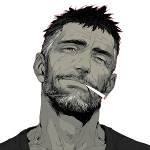 Smirking Anime Man Vinyl Car Decal Sticker – Waterproof & UV-Resistant 3.4133333333333336" Smirking Anime Man Vinyl Car Decal Sticker – Waterproof & UV-Resistant 3.4133333333333336"
