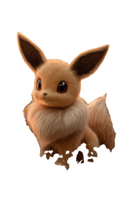 Peaceful Eevee Vinyl Car Decal Sticker – Waterproof & UV-Resistant 4.8533333333333335"