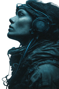 Cyberpunk Soldier V25 Vinyl Car Decal Sticker – Waterproof & UV-Resistant 8.96"