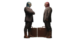 Lucha Libre Lawyers Vinyl Car Decal Sticker – Waterproof & UV-Resistant 5.4
