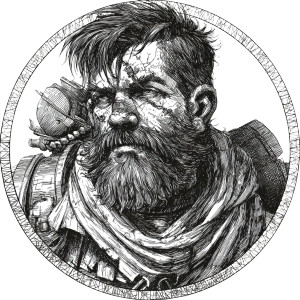 Scarred Bandit Leader V2 Vinyl Car Decal Sticker – Waterproof & UV-Resistant 6.826666666666667"