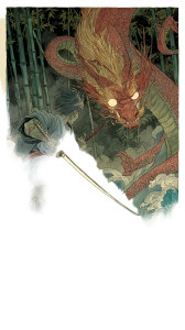 Yokai Anime Samurai Vinyl Car Decal Sticker – Waterproof & UV-Resistant 4.8533333333333335"