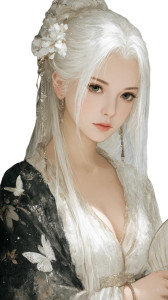 White-Haired Figure V6 Vinyl Car Decal Sticker – Waterproof & UV-Resistant 9.706666666666667" White-Haired Figure V6 Vinyl Car Decal Sticker – Waterproof & UV-Resistant 9.706666666666667"
