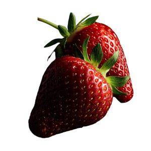 Strawberries Spotlight Vinyl Car Decal Sticker – Waterproof & UV-Resistant 6.826666666666667"
