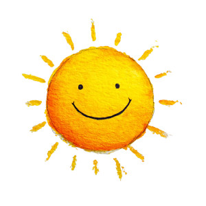 Cheerful Sun Vinyl Car Decal Sticker – Waterproof & UV-Resistant 3.4133333333333336" Cheerful Sun Vinyl Car Decal Sticker – Waterproof & UV-Resistant 3.4133333333333336"