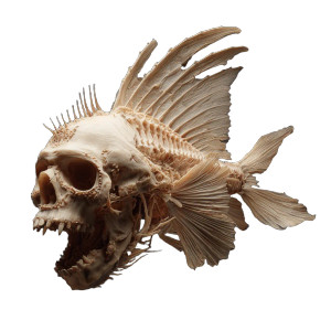 Human Skull Fish Vinyl Car Decal Sticker – Waterproof & UV-Resistant 3.4133333333333336" Human Skull Fish Vinyl Car Decal Sticker – Waterproof & UV-Resistant 3.4133333333333336"