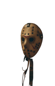 80S Slasher Mask Vinyl Car Decal Sticker – Waterproof & UV-Resistant 4.586666666666667"