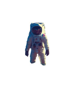 Cosmic Astronaut V7 Vinyl Car Decal Sticker – Waterproof & UV-Resistant 8.0"