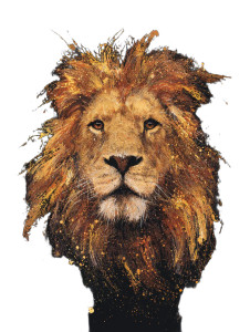 Majestic Lion Art Vinyl Car Decal Sticker – Waterproof & UV-Resistant 4.1066666666666665"