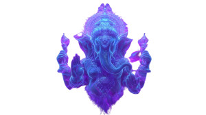 Sentient Ganesh Pulsating Vinyl Car Decal Sticker – Waterproof & UV-Resistant 5.4