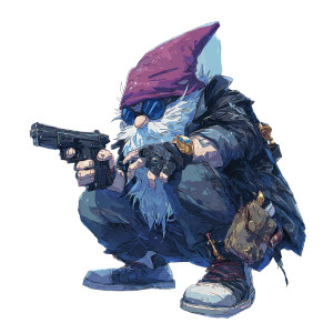 Anime Gangster Gnome Vinyl Car Decal Sticker – Waterproof & UV-Resistant 3.4133333333333336" Anime Gangster Gnome Vinyl Car Decal Sticker – Waterproof & UV-Resistant 3.4133333333333336"