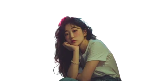 Korean Teen Model V2 Vinyl Car Decal Sticker – Waterproof & UV-Resistant 2.72"