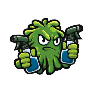 Mop Cartoon Mascot Vinyl Car Decal Sticker – Waterproof & UV-Resistant 3.4133333333333336"