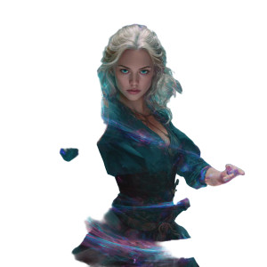 Beautiful Witch V14 Vinyl Car Decal Sticker – Waterproof & UV-Resistant 3.4133333333333336"