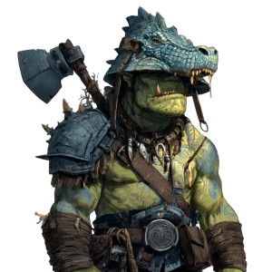 Half Orc Mauler Vinyl Car Decal Sticker – Waterproof & UV-Resistant 3.4133333333333336"