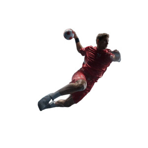 Handball Player Throw Vinyl Car Decal Sticker – Waterproof & UV-Resistant 6.826666666666667"