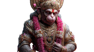 Lord Hanuman V5 Vinyl Car Decal Sticker – Waterproof & UV-Resistant 5.4