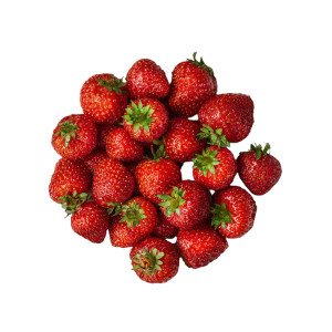 Strawberries Plate V3 Vinyl Car Decal Sticker – Waterproof & UV-Resistant 3.4133333333333336"