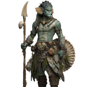 Sea Elf Hunter Vinyl Car Decal Sticker – Waterproof & UV-Resistant 3.4133333333333336"