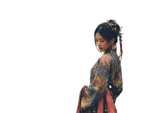 Ancient Chinese Beauty V35 Vinyl Car Decal Sticker – Waterproof & UV-Resistant 6.1866666666666665"