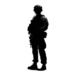Shadow Soldier V3 Vinyl Car Decal Sticker – Waterproof & UV-Resistant 3.4133333333333336"