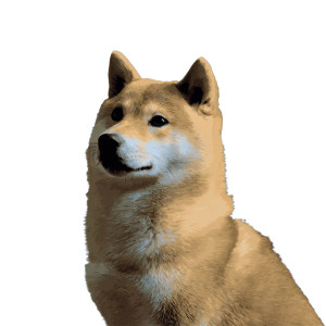 Doge In 1980S Vinyl Car Decal Sticker – Waterproof & UV-Resistant 3.4133333333333336"