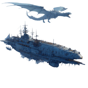 Airship Vs Dragon Vinyl Car Decal Sticker – Waterproof & UV-Resistant 3.4133333333333336" Airship Vs Dragon Vinyl Car Decal Sticker – Waterproof & UV-Resistant 3.4133333333333336"