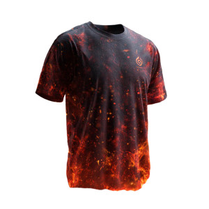 Lava T-Shirt Vinyl Car Decal Sticker – Waterproof & UV-Resistant 6.826666666666667"