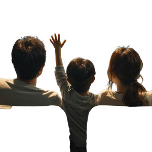Excited Movie Family Vinyl Car Decal Sticker – Waterproof & UV-Resistant 6.826666666666667"