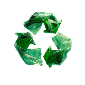 Recycling Logo Vinyl Car Decal Sticker – Waterproof & UV-Resistant 3.4133333333333336"