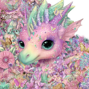 Fantasy Dragon Land Vinyl Car Decal Sticker – Waterproof & UV-Resistant 3.4133333333333336"