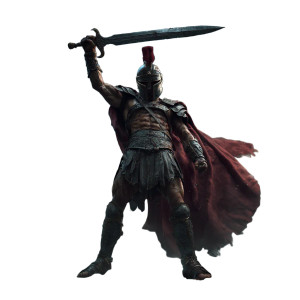 Epic Gladiator V3 Vinyl Car Decal Sticker – Waterproof & UV-Resistant 3.4133333333333336"