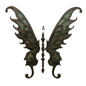 Tribal Fairy Wings Vinyl Car Decal Sticker – Waterproof & UV-Resistant 3.4133333333333336" Tribal Fairy Wings Vinyl Car Decal Sticker – Waterproof & UV-Resistant 3.4133333333333336"