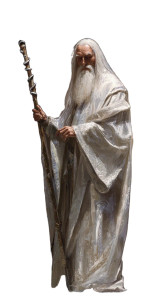 Majestic Wizard Saruman Vinyl Car Decal Sticker – Waterproof & UV-Resistant 4.8533333333333335"