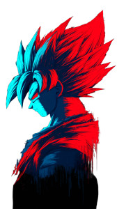 Goku Wallpaper V2 Vinyl Car Decal Sticker – Waterproof & UV-Resistant 4.8533333333333335"