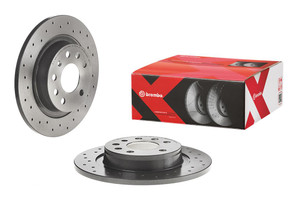 Brembo Xtra Brake Rotor | Saab 9-3 2003-2011 | Solid Design, UV Paint, ECE-R90 Certified Brembo Xtra Brake Rotor | Saab 9-3 2003-2011 | Solid Design, UV Paint, ECE-R90 Certified