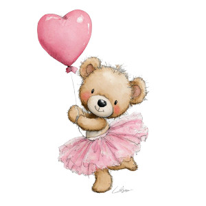 Pink Tutu Teddy Vinyl Car Decal Sticker – Waterproof & UV-Resistant 3.4133333333333336" Pink Tutu Teddy Vinyl Car Decal Sticker – Waterproof & UV-Resistant 3.4133333333333336"