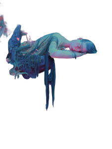 Cyberpunk Dreamscape Vinyl Car Decal Sticker – Waterproof & UV-Resistant 8.213333333333333"