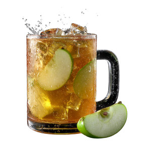 Apple Juice Mug Vinyl Car Decal Sticker – Waterproof & UV-Resistant 3.4133333333333336"