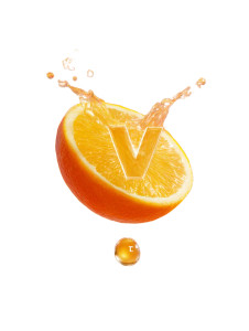 Orange With Vitamins Vinyl Car Decal Sticker – Waterproof & UV-Resistant 8.213333333333333"