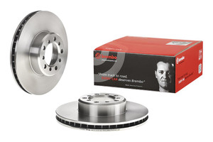 Brembo Gray Cast Iron Brake Rotor | Vented Design with Eye-Catching Finish | Corrosion and Temperature Resistant | ECE-R90 Certified Brembo Gray Cast Iron Brake Rotor | Vented Design with Eye-Catching Finish | Corrosion and Temperature Resistant | ECE-R90 Certified