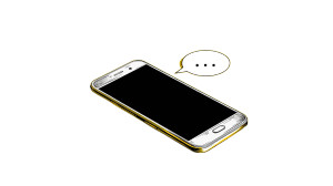 Modern Smartphone Message Vinyl Car Decal Sticker – Waterproof & UV-Resistant 2.72"
