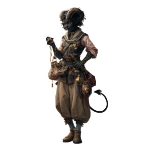 Tiefling Advisor V2 Vinyl Car Decal Sticker – Waterproof & UV-Resistant 3.4133333333333336"
