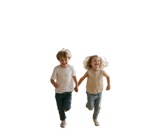 Children Playing Tag V3 Vinyl Car Decal Sticker – Waterproof & UV-Resistant 6.826666666666667"