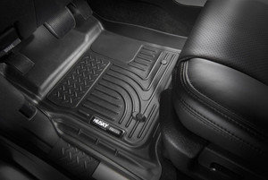Upgrade Your Jeep Wrangler JL Interior with Exclusive Husky Liner WeatherBeater Floor Liners | Molded Fit | Black TPO Material